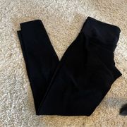 Lululemon  black wunder under 25" leggings size 6