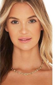 REVOLVE Natalie B Jewelry Uma Necklace in Gold One Size