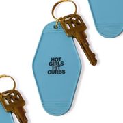 Hot Girls Hit Curbs NEW Motel Keychain