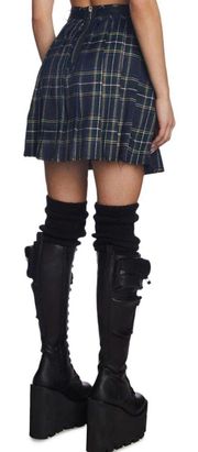 Current Mood Plaid Schoolgirl Skirt NWT