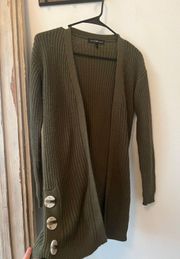 Dark Green Cardigan