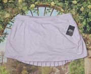 purple amethyst pleated golf skort size XXL