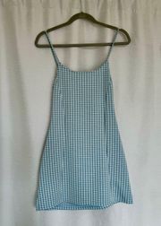 Blue Plaid Sundress Size 6