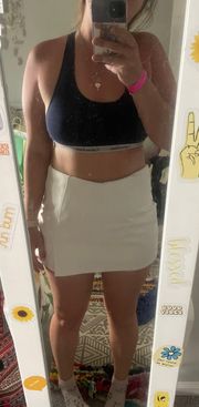 Misguided White Envelope Skort