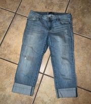 Kut From The Kloth Reese Ankle Straight Leg Size 8