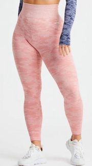 Pink Camo Evolve Seamless Leggings