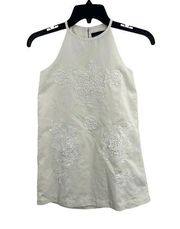 Victoria Beckham for Target Sleeveless Embroidered Blouse Size Small