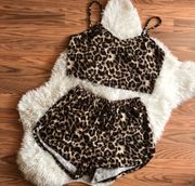 Cheetah Print PJ Set