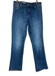 Kut from the Kloth Reese Ankle Straight Leg Jeans Mid Rise Women’s Size 10