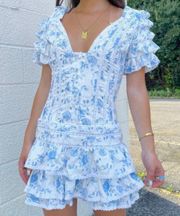 Blue Preppy Dress 