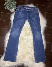 Rock and Roll Cowgirl low rise baby bootcut denim sz 28x34