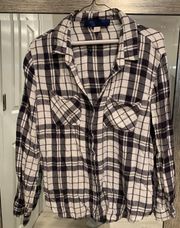 Francesca’s Plaid Flannel