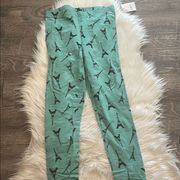 Rue 21 Mint Eiffel Tower Leggings