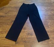 Knit Black Pants