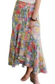 Matilda Jane Lets Go Together Colorful Day Dreaming Skirt Size Small