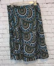 NY&Co Multicolored Patterned Skirt