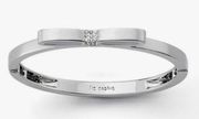 NWT Lia Sophia Ladylike Silver Tone Bow Bracelet