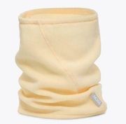 [Hoka One One] Cream Fleece Embroidered Logo Transport Gaiter Neck Warmer NWT