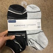 NWT Adrienne Vittadini women low cut socks 20 pairs