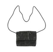 Lovers & Friends Cassie Crossbody Bag in Black Crystal