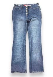 Zana Di Frayed Waist Jeans Women's Sz 7