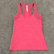 Lorna Jane Neon Pink Racerback Workout Tank Top