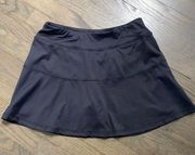 TEK Gear Black Pull-on Tennis Skort