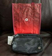 Everywhere Belt Bag “Large” in Camo, NWT + FREE Lululemon Shopping Bag