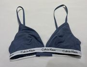 Women’s Blue V Neck Bra