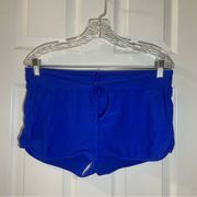 Bcg Royal Blue Pull On Drawstring Swim Short Bottoms size 12