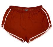 Aerie Retro Satin Shorts Track Loungewear S