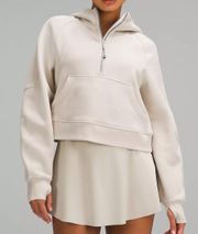 Scuba Oversized Half-Zip Hoodie M/L