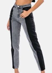 Adika black and grey jeans