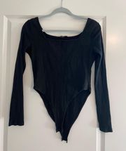 SheIn Square Neck Bodysuit