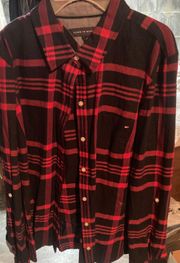 Tommy Hilfiger Button Up Flannel