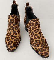 Women’s Leopard Booties IDRUS Size 6.5