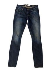MARC BY MARC JACOBS Dark Wash Skinny Jeans Size 25