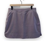 32 Degrees Cool Purple High Rise Spandex Shorts Lined Tennis Golf Skort