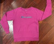 Champion Women’s Fuchsia Crewneck Sweatshirt size M