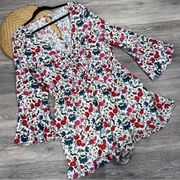 American eagle boho floral romper