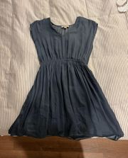 The Loft Blue Dress