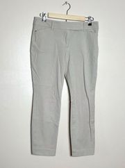 SALE! Beige WHBM Casual Trouser Size 6 Ankle VGUC