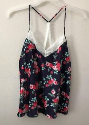 NWT Apt 9 Intimates Bridal Party Floral PJ Top