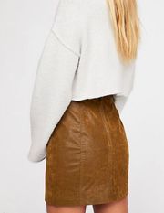 Leather / Suede Skirt