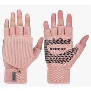 New in Package Womens Redess Blush Pink Fingerless Winter Gloves