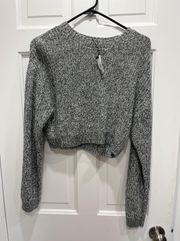 New  CROPPED SWEATER