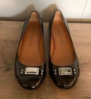 Marc by Marc Jacobs Black Patent Ballet Flats 36