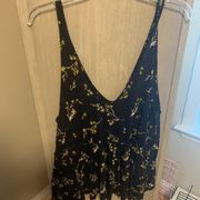 Kimchi Blue Floral Swing Top