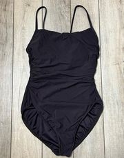 Miraclesuit Brown One Piece Swimsuit Size 6