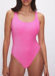 Women’s Pink Sparkle One Piece Swimsuit